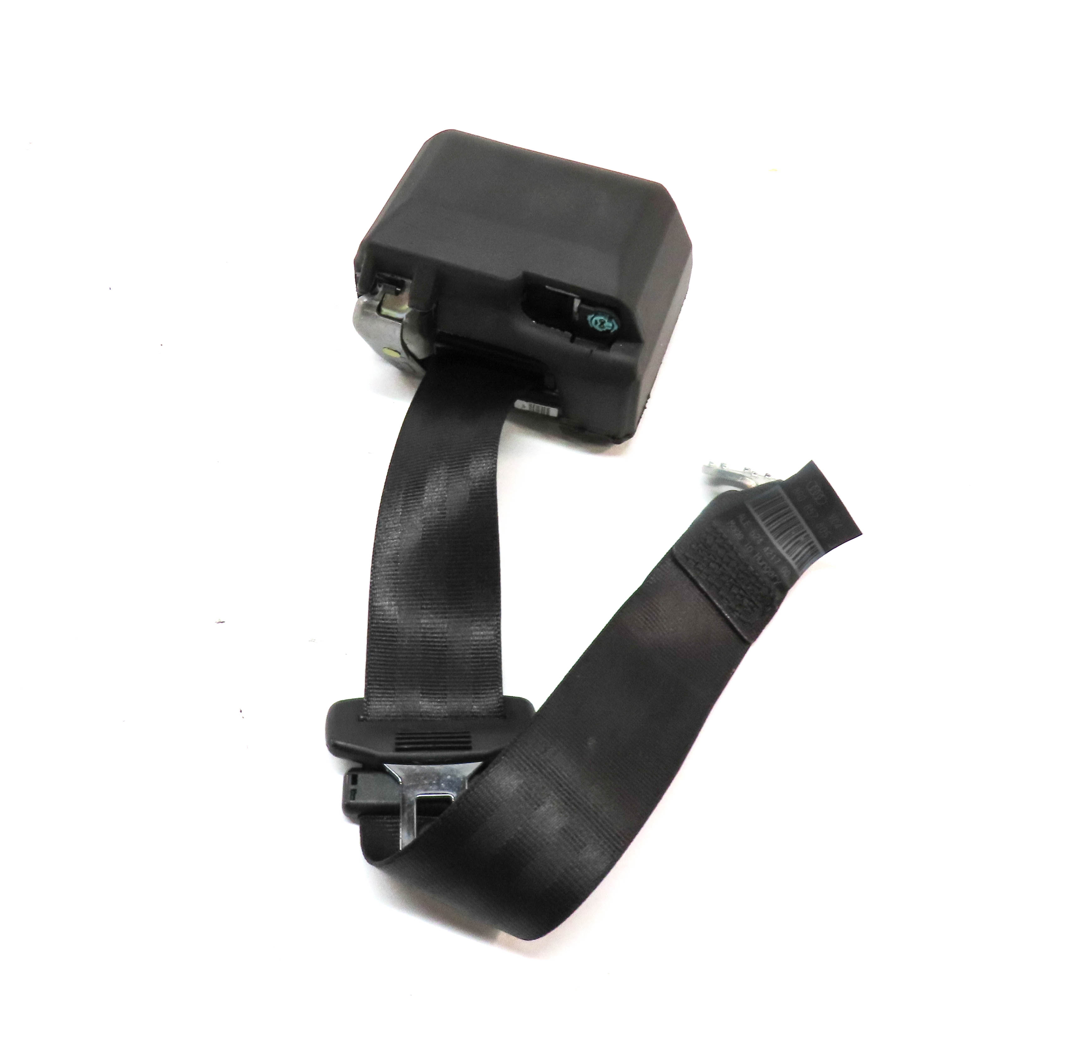 2012 AUDI Q5 (B8 8R) REAR LEFT SEAT BELT SEATBELT RETRACTOR (Black) — exact item pictured